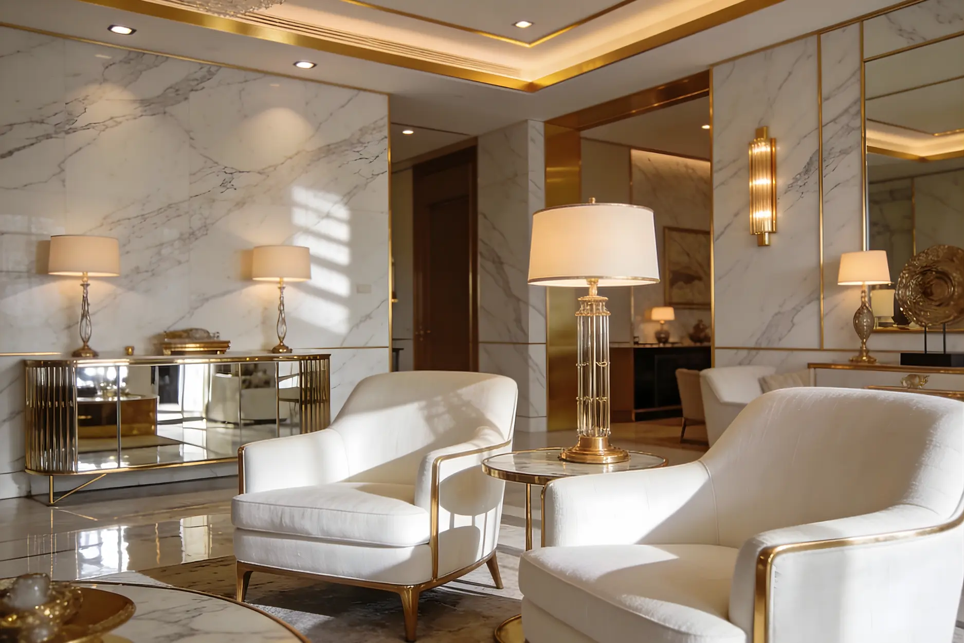 Gold and White β Timeless & Elegant