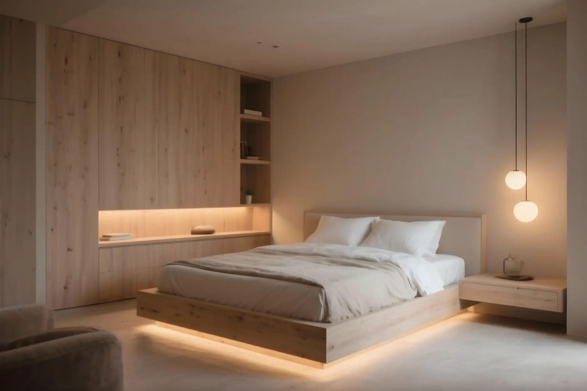 Modern Minimalist Marvel Bedroom