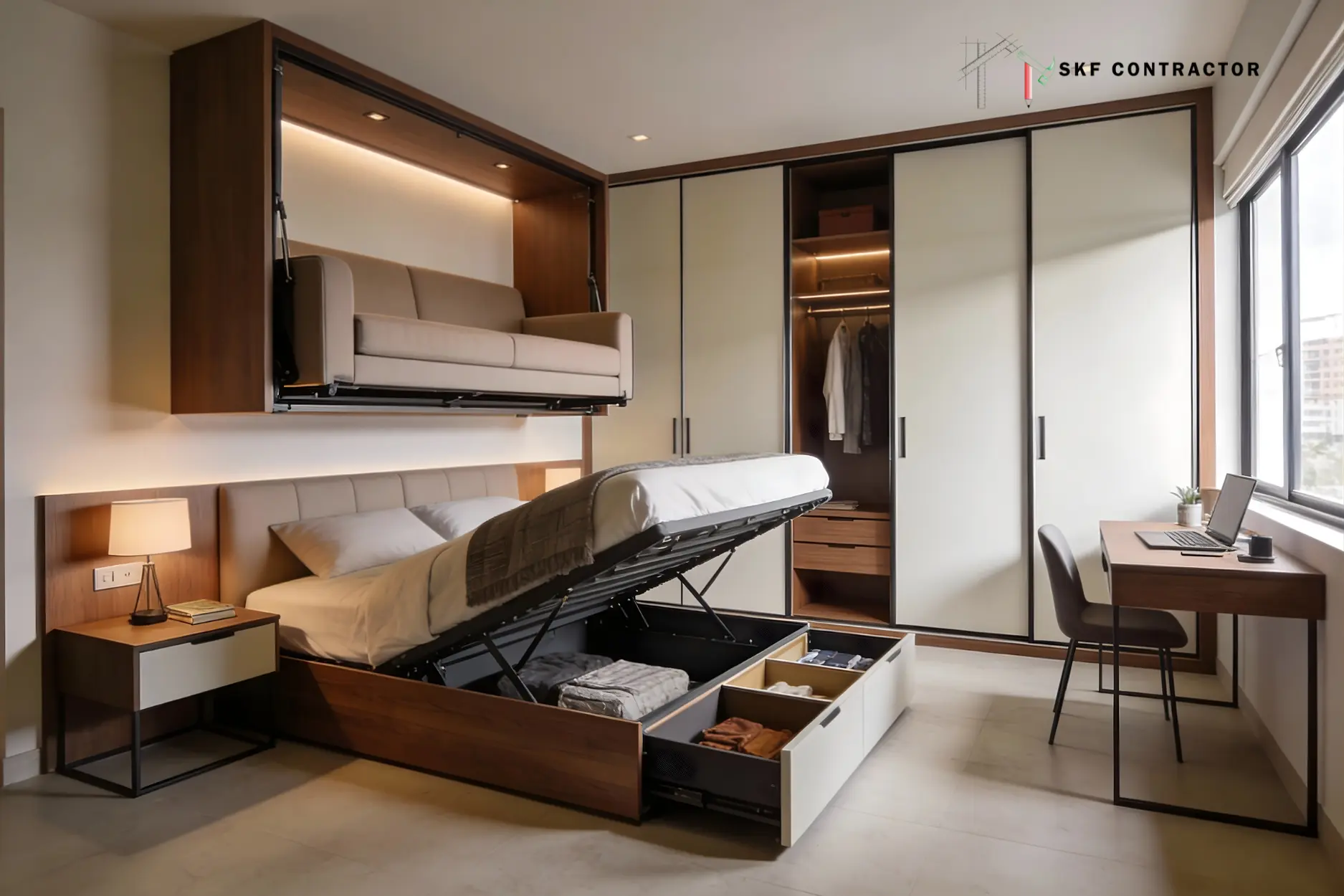 Murphy Beds are the new-age solution for compact rooms