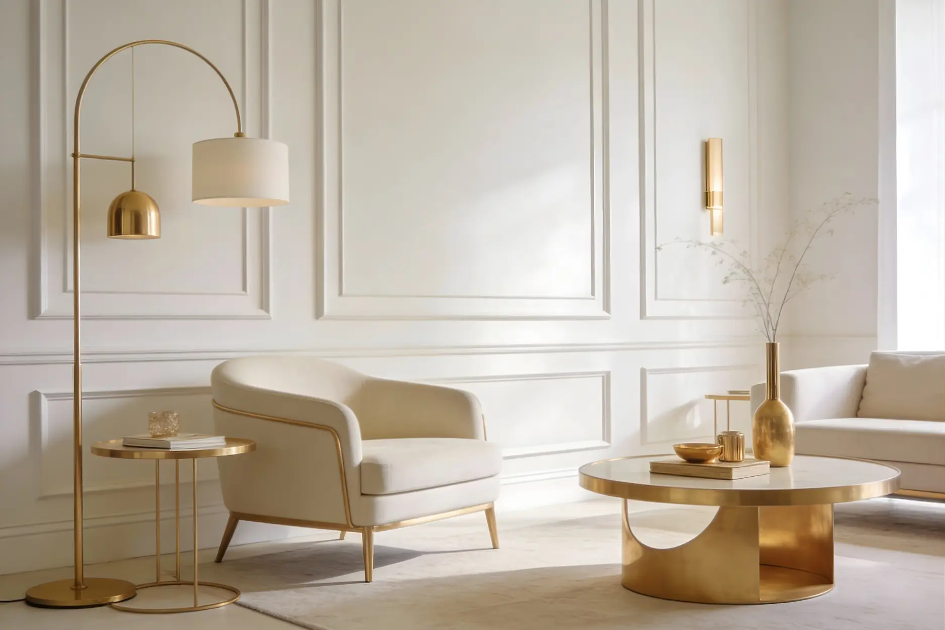 Gold and Ivory β Minimal & Luxurious