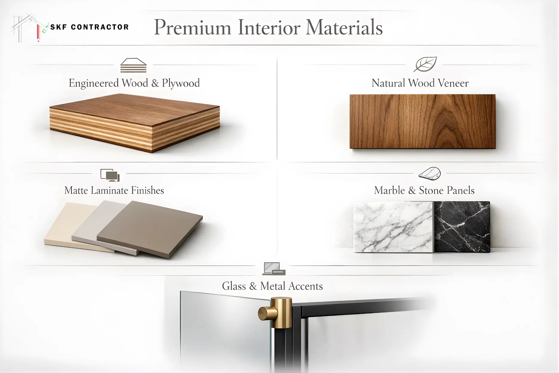 Popular Materials & Finishes for TV Unit