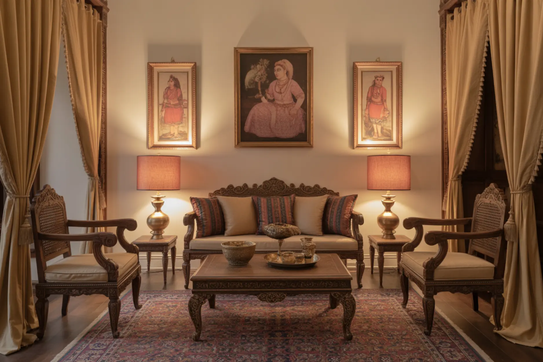 Traditional Living room