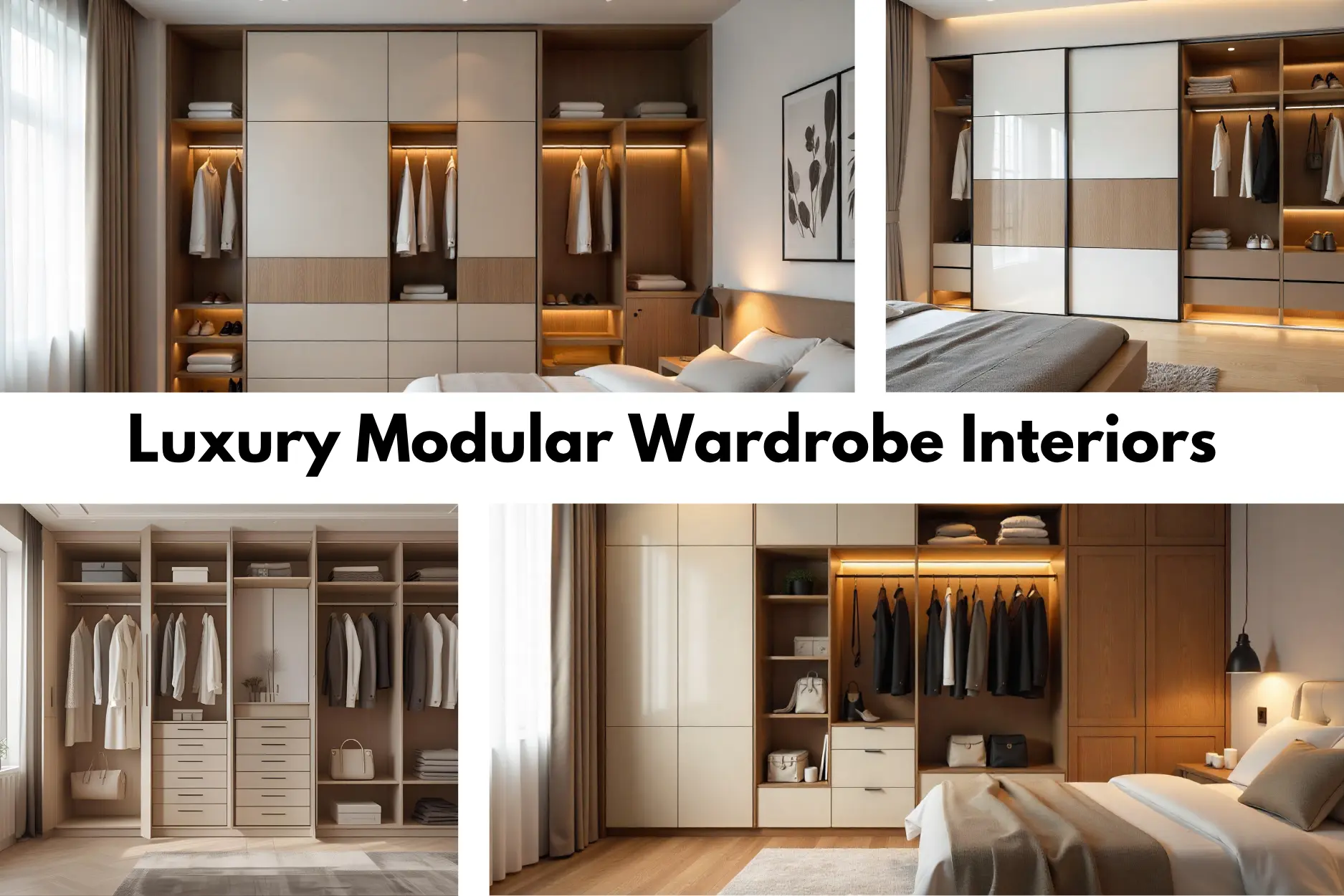 Luxury Modular Wardrobe Interiors