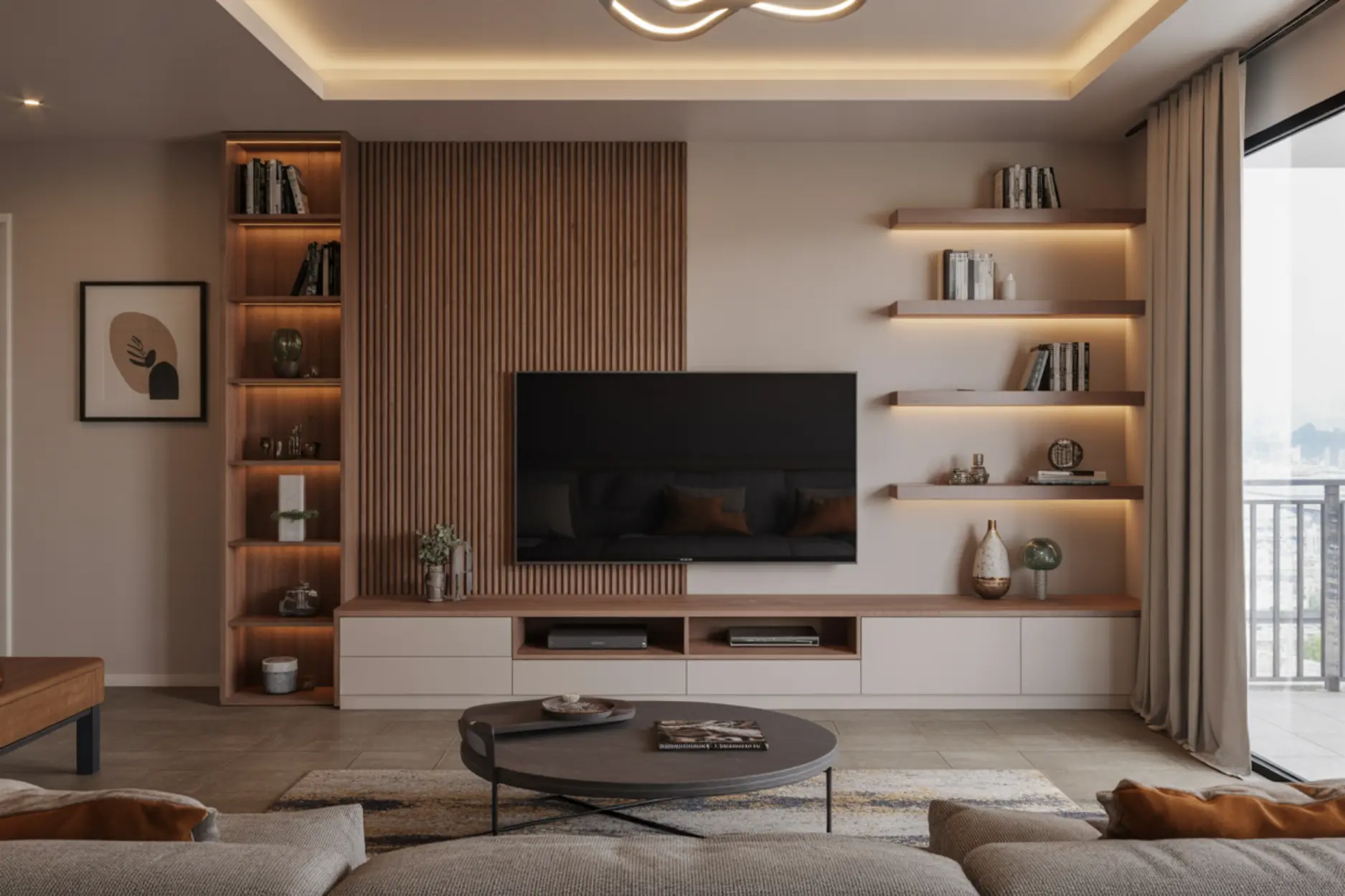 Living Room with TV unit