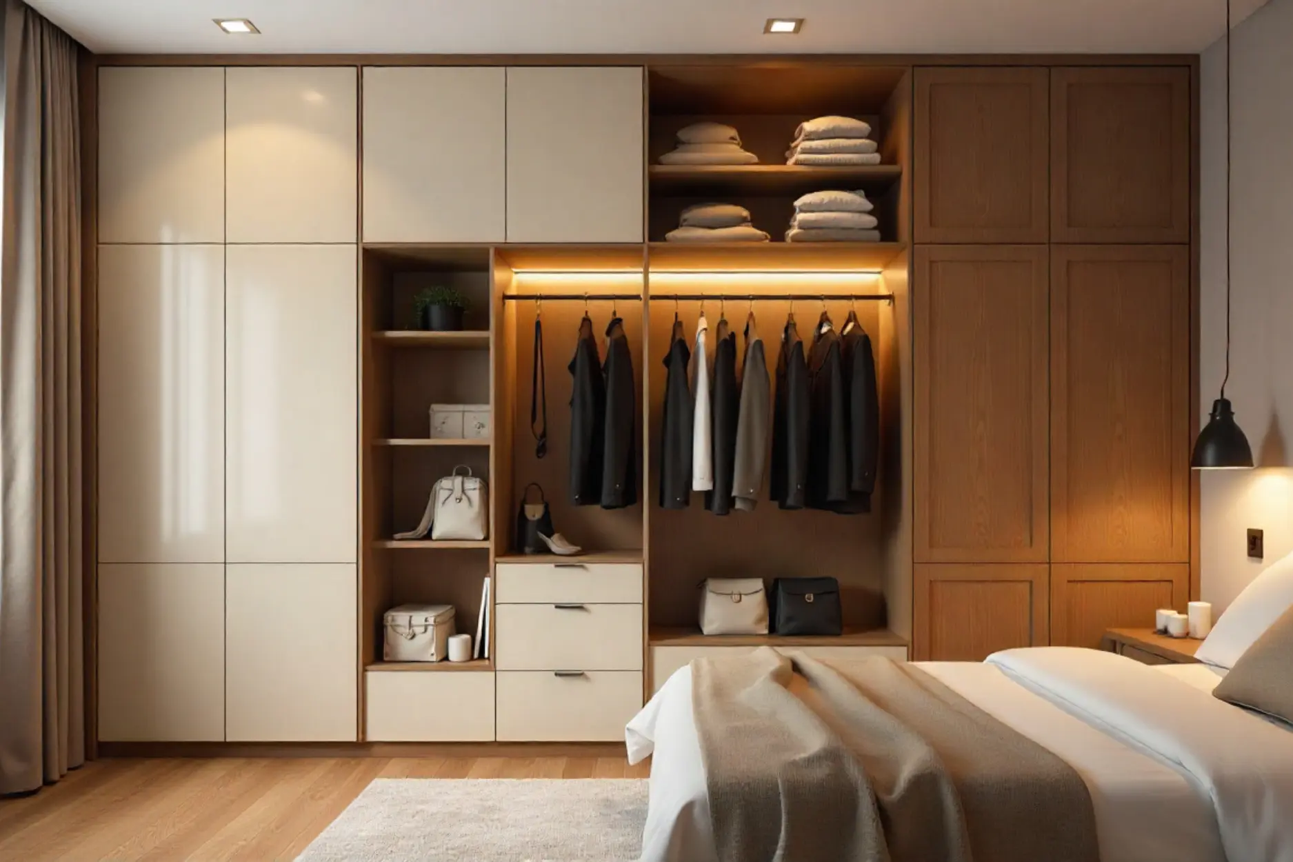 Modern wardrobe