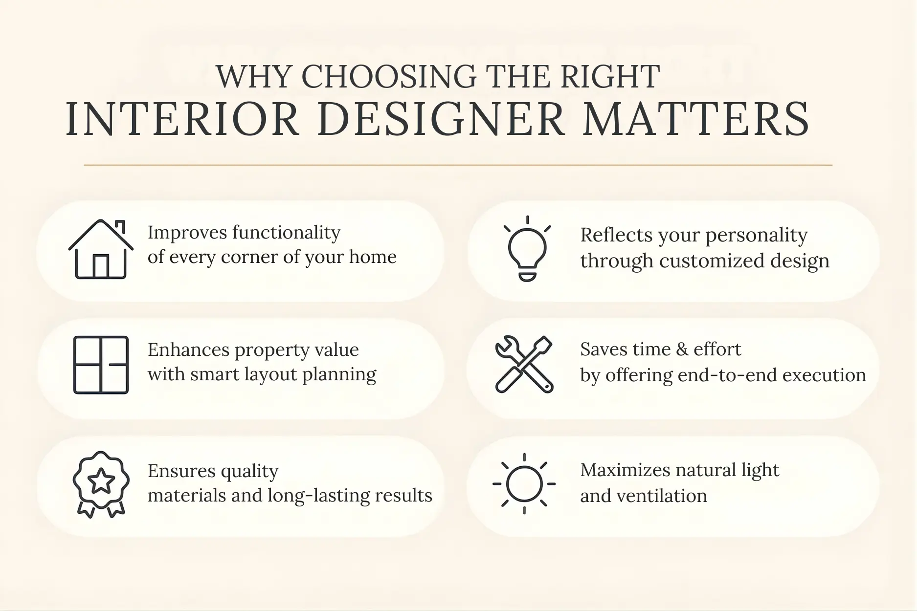 interior designer matters