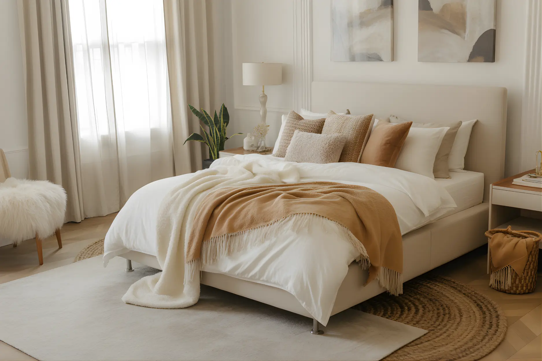 Layered Luxury Bedroom