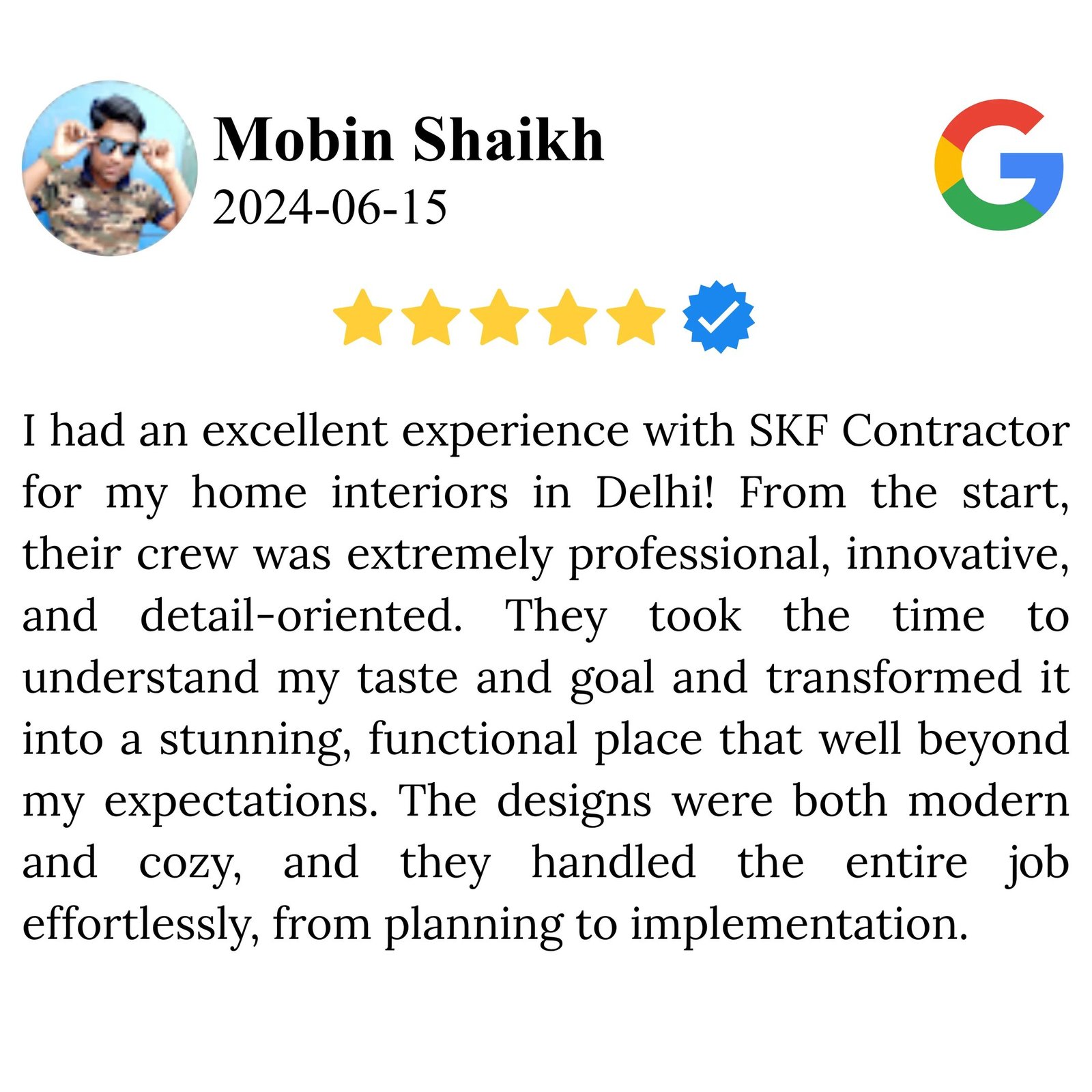 Google reviews