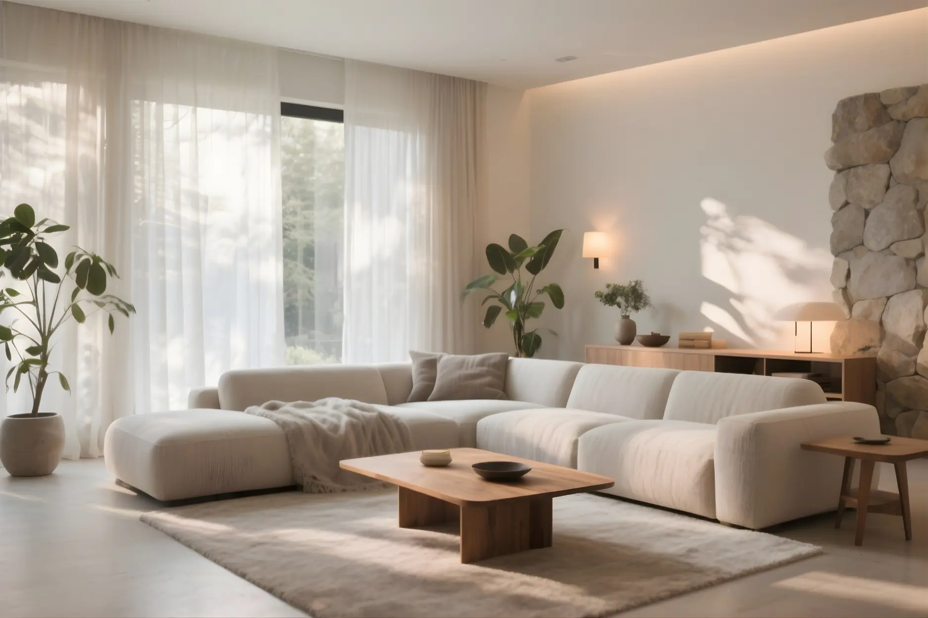 Neutral colours create a warm & balanced palette for 2026 interiors.