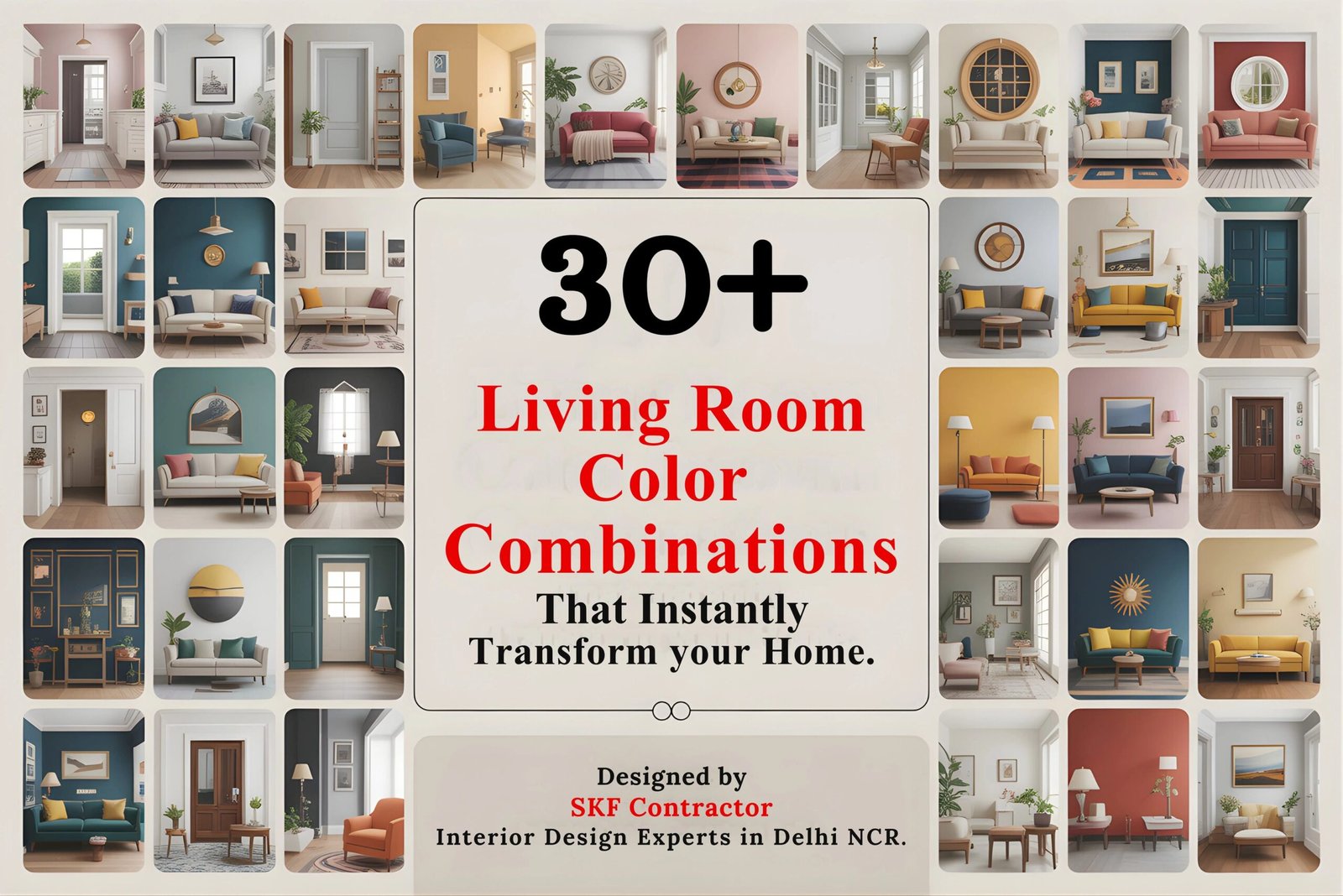 Living Room Color Combinations