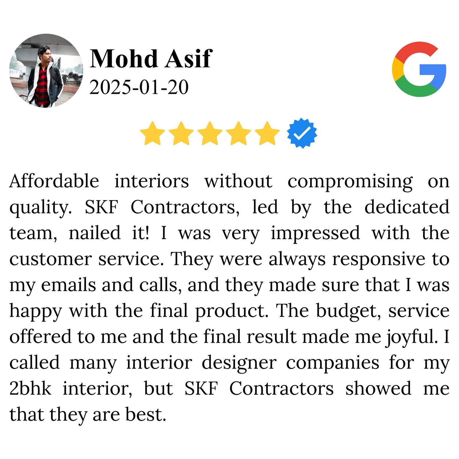 Google reviews