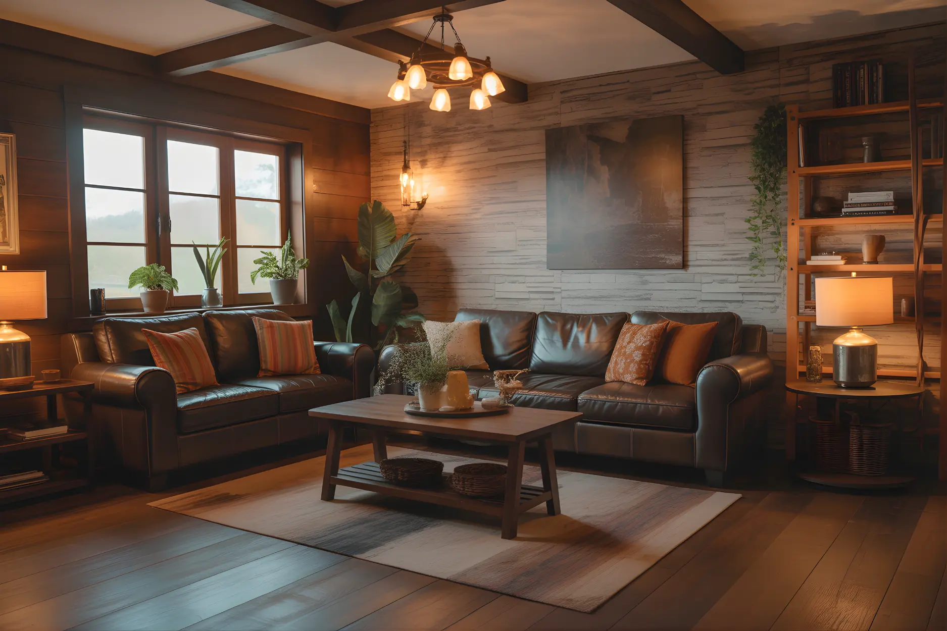 Rustic Living room