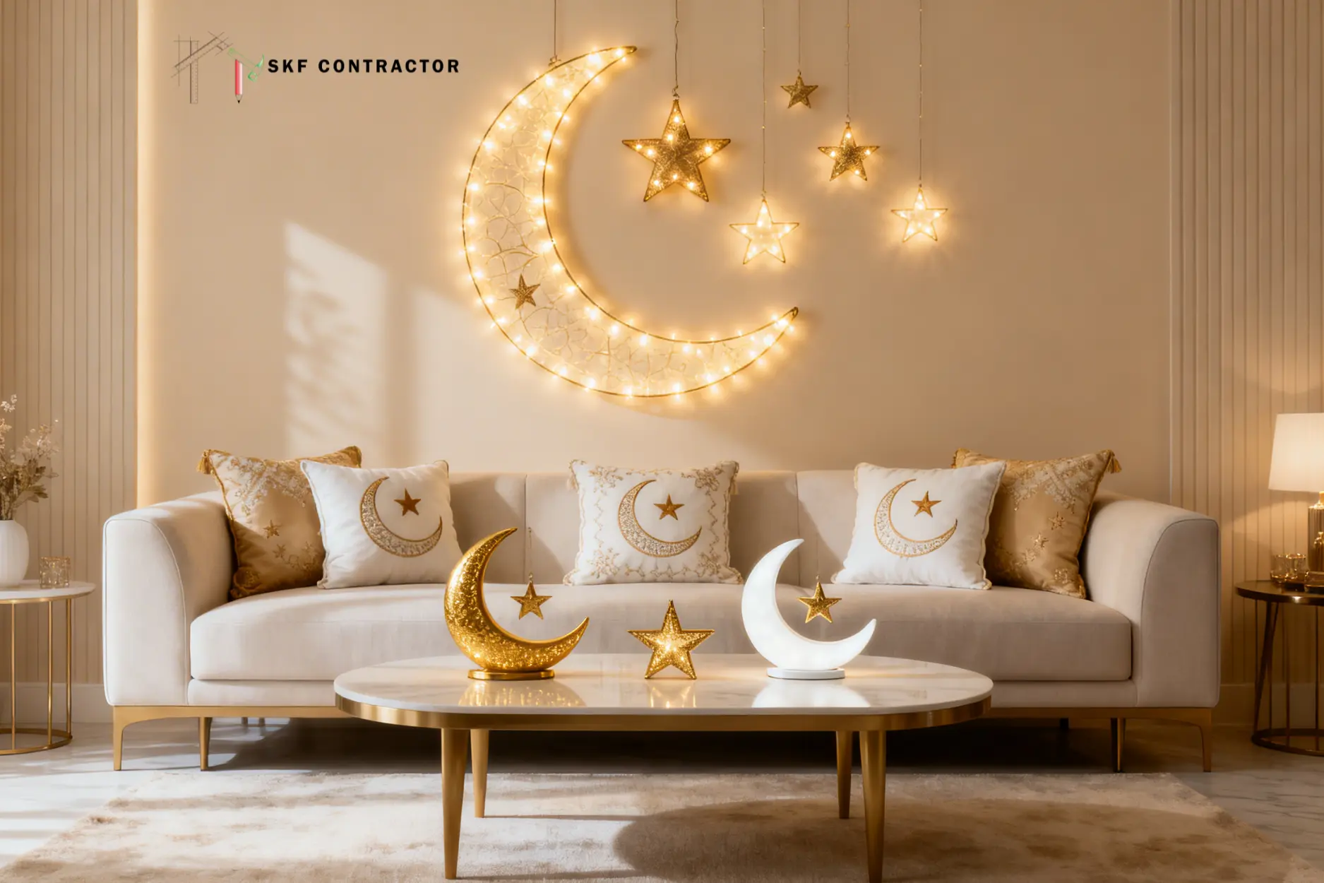 Decorate with Crescent Moon and Star Themes