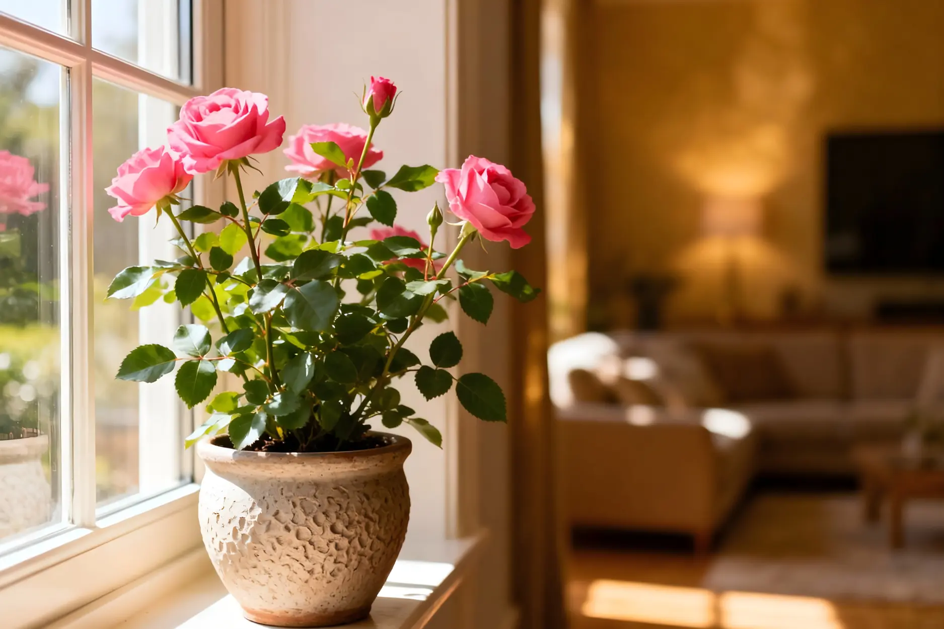 Rose (गुलाब) plant