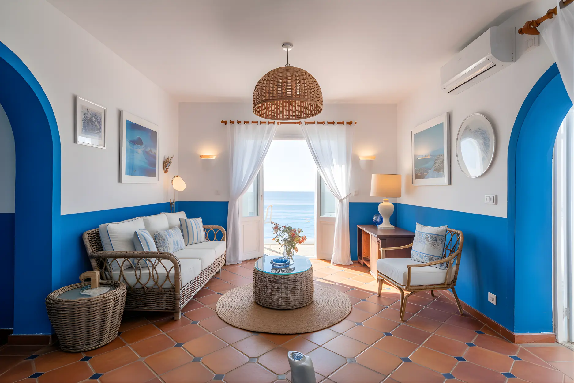 Mediterranean Living room