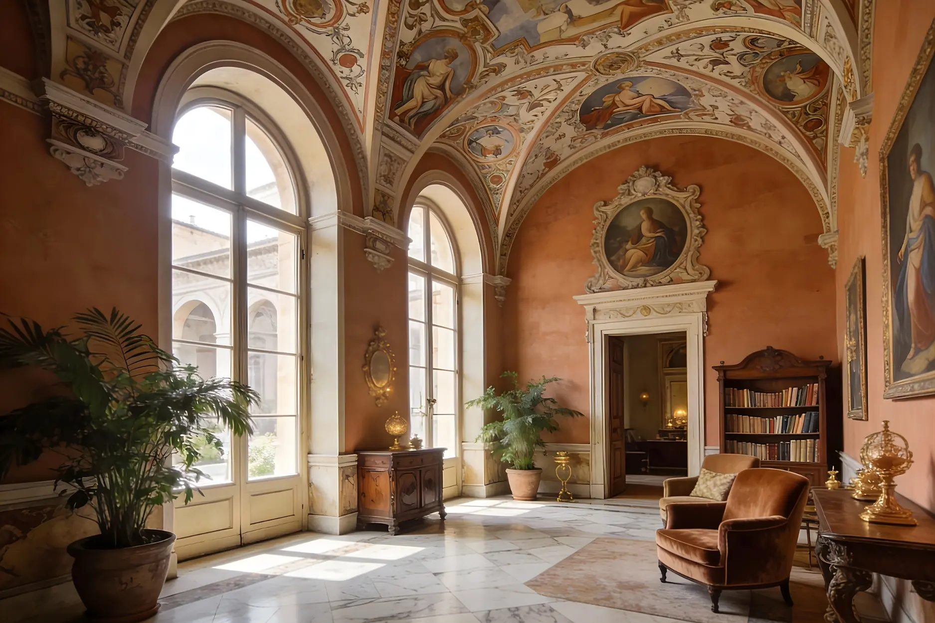 Terracotta renaissance Interior