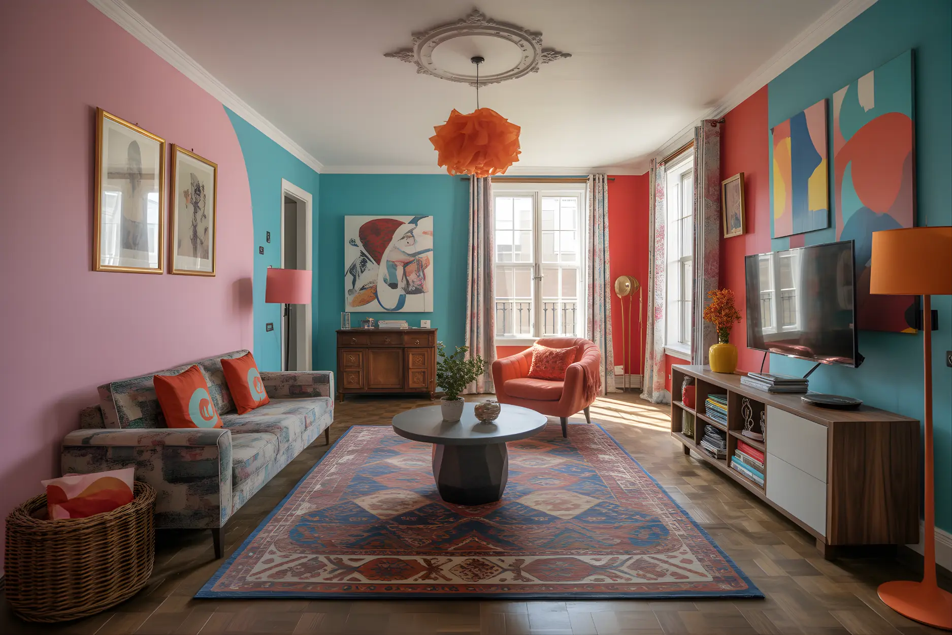 Eccentric Living room