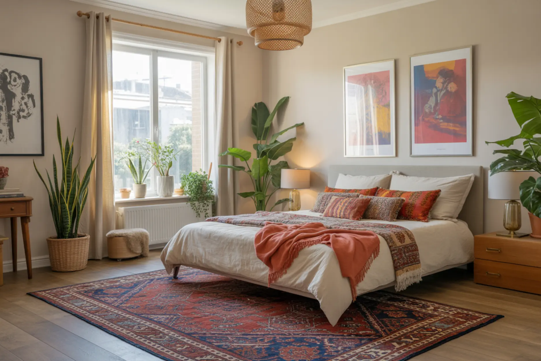 Artistic Bohemian Bedroom