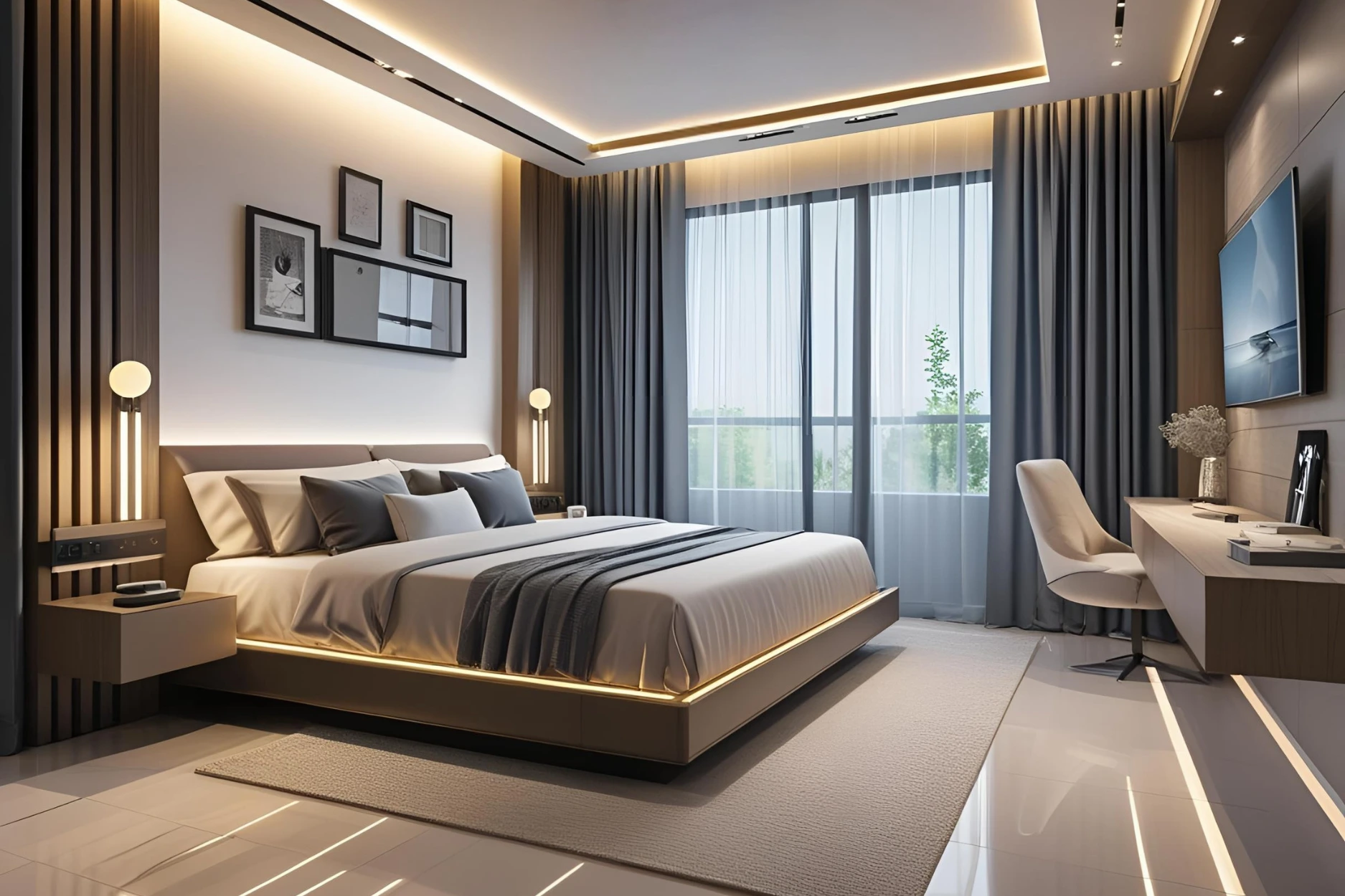 Tech-Integrated Comfort