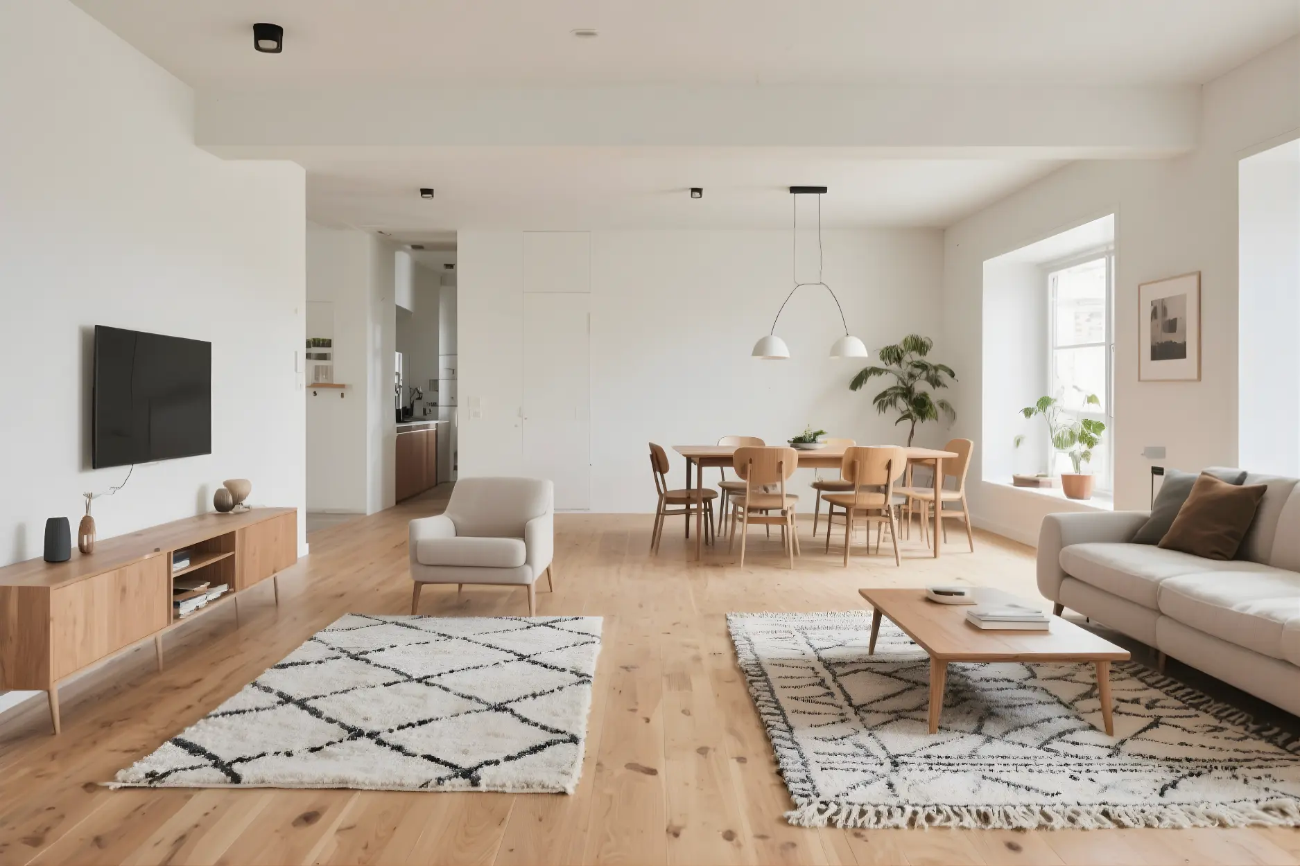 Living Room Functional Zones