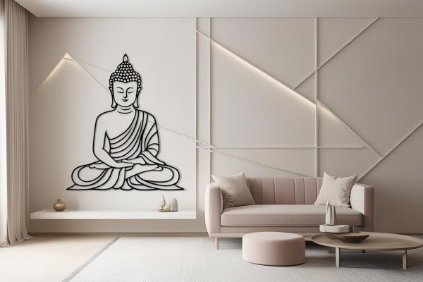 Wall with a Acrylic Cutouts