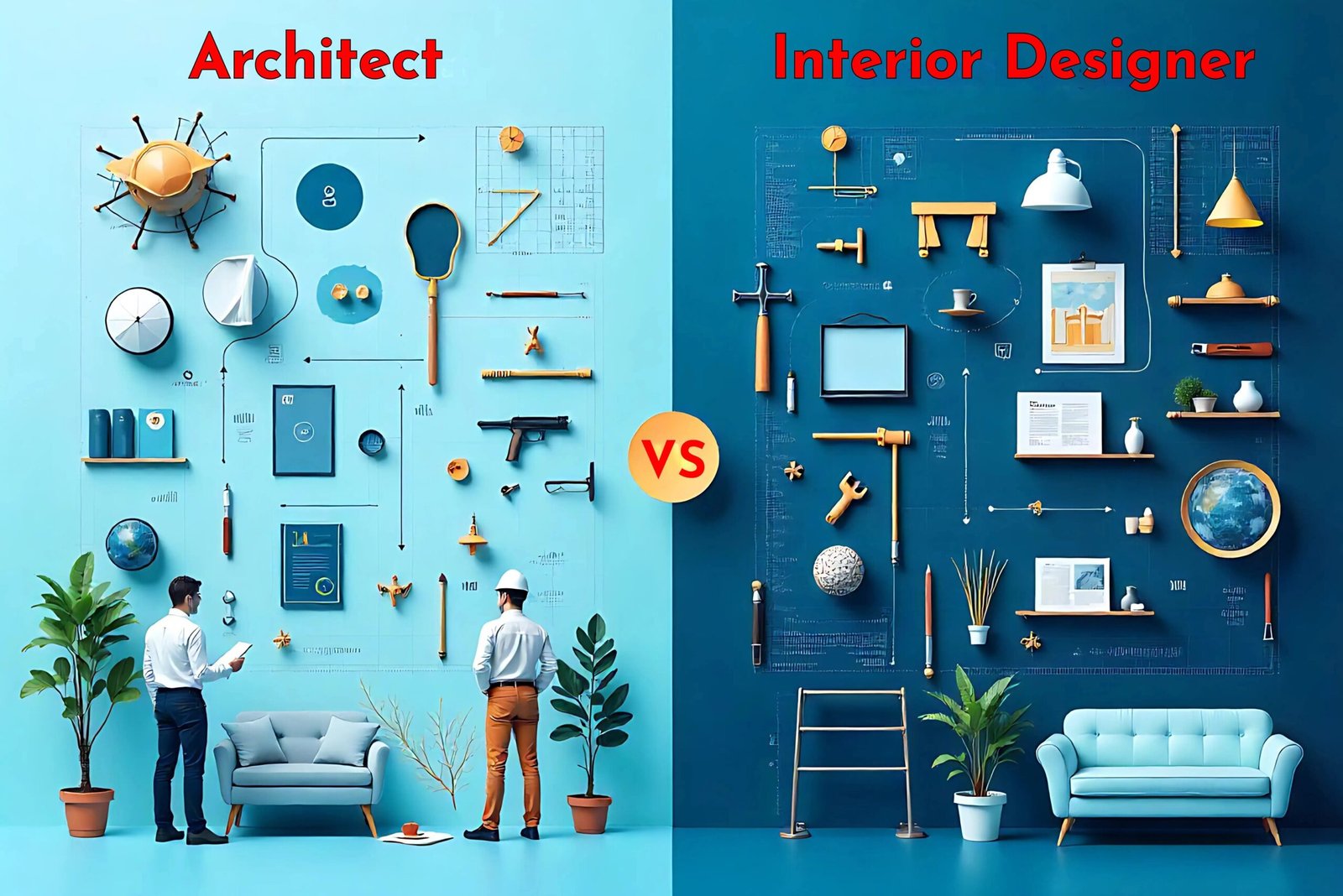 Architect vs Interior Designer