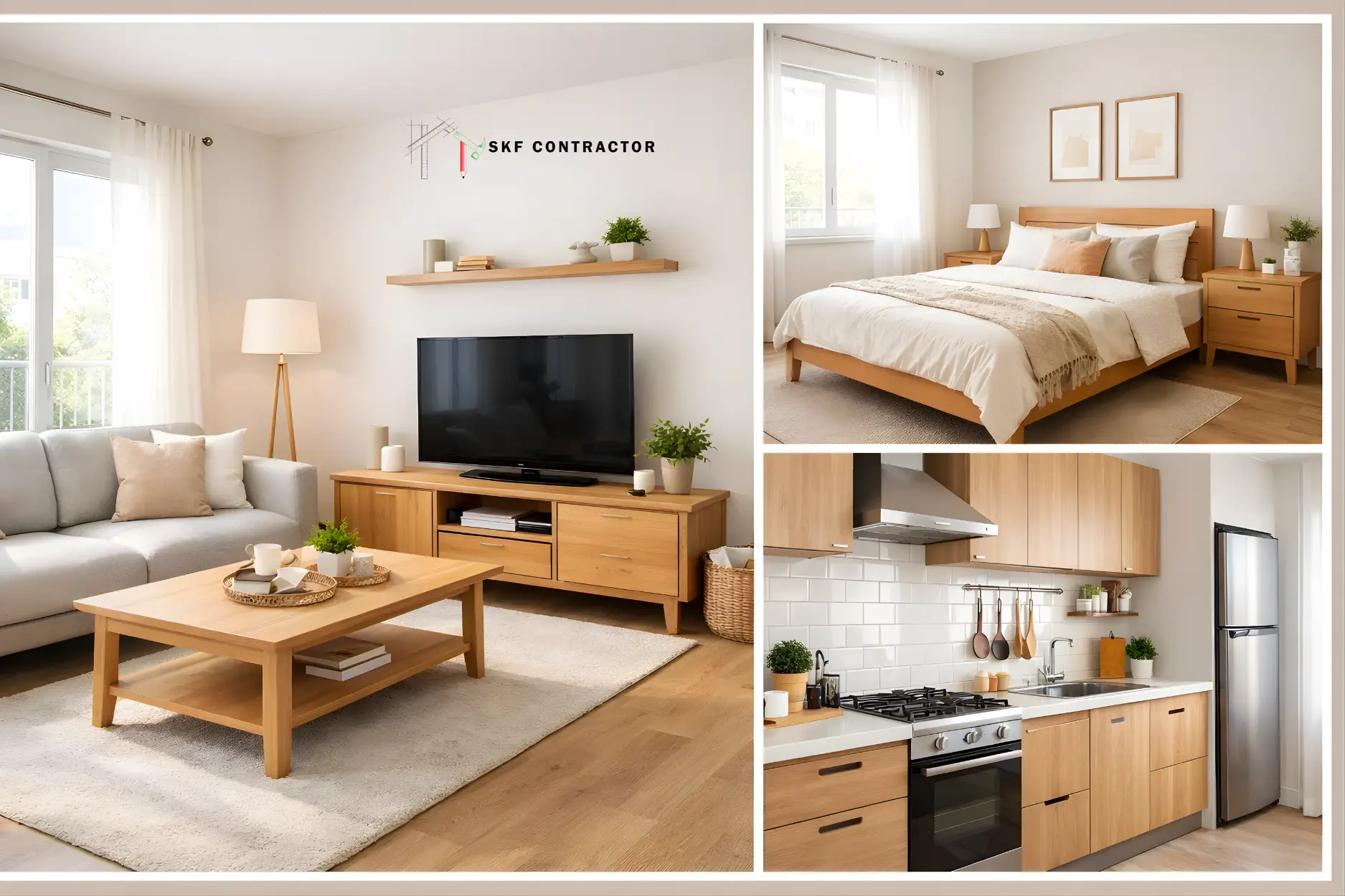 average 2bhk interior design