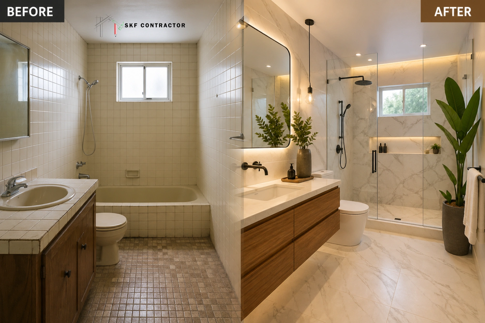 Bathroom renovation