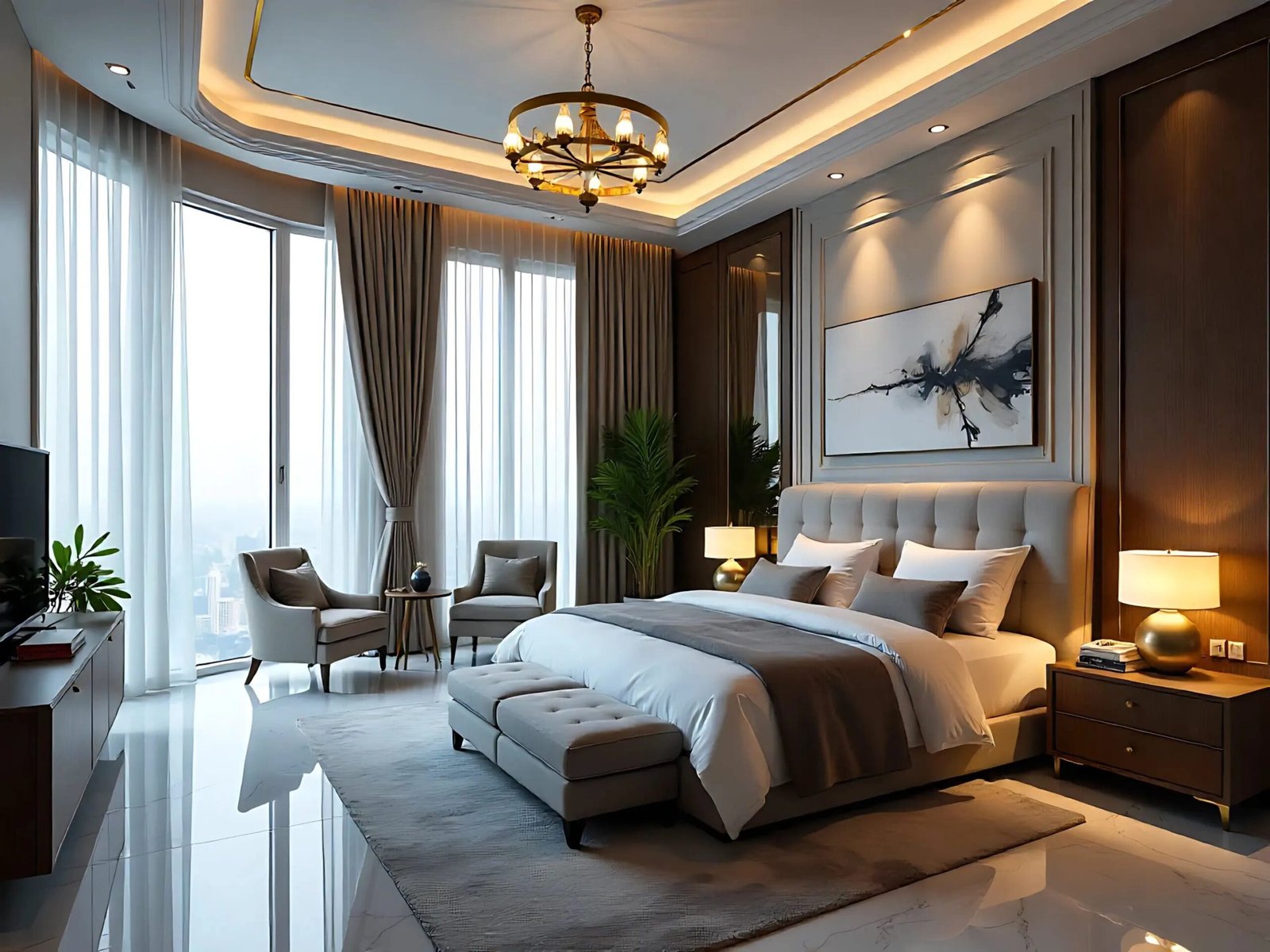 Luxurious Bedroom Interior