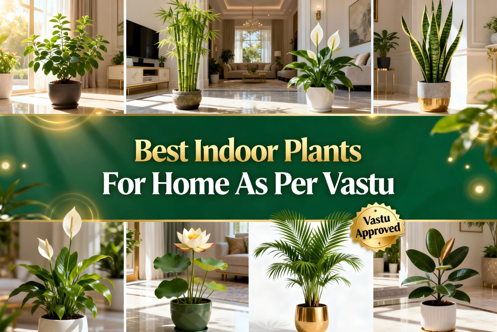 Best Indoor Plants For Home As Per Vastu