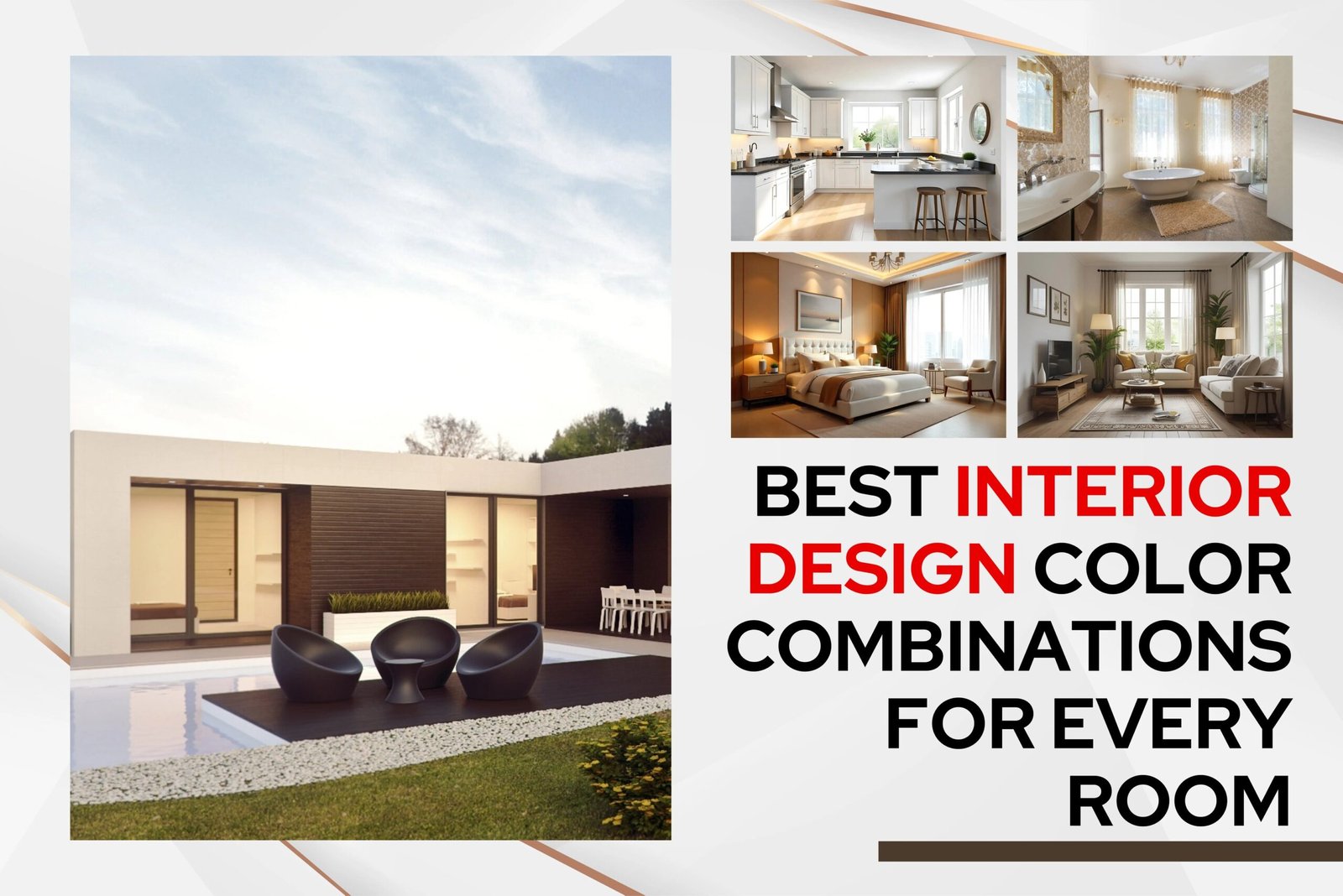 Best Interior Design Color Combinations for Every Room in Your House