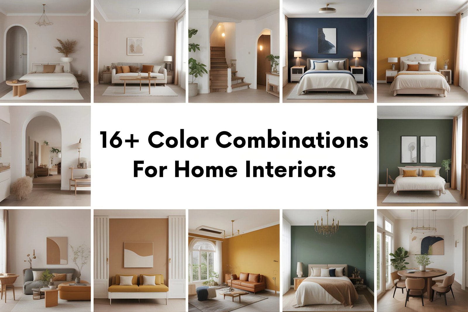 Color Combinations for Home Interiors