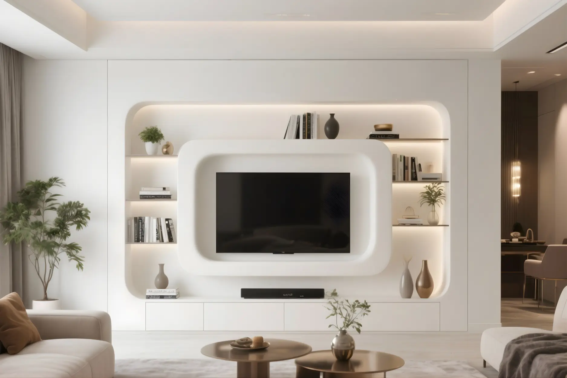 builts in wall niches