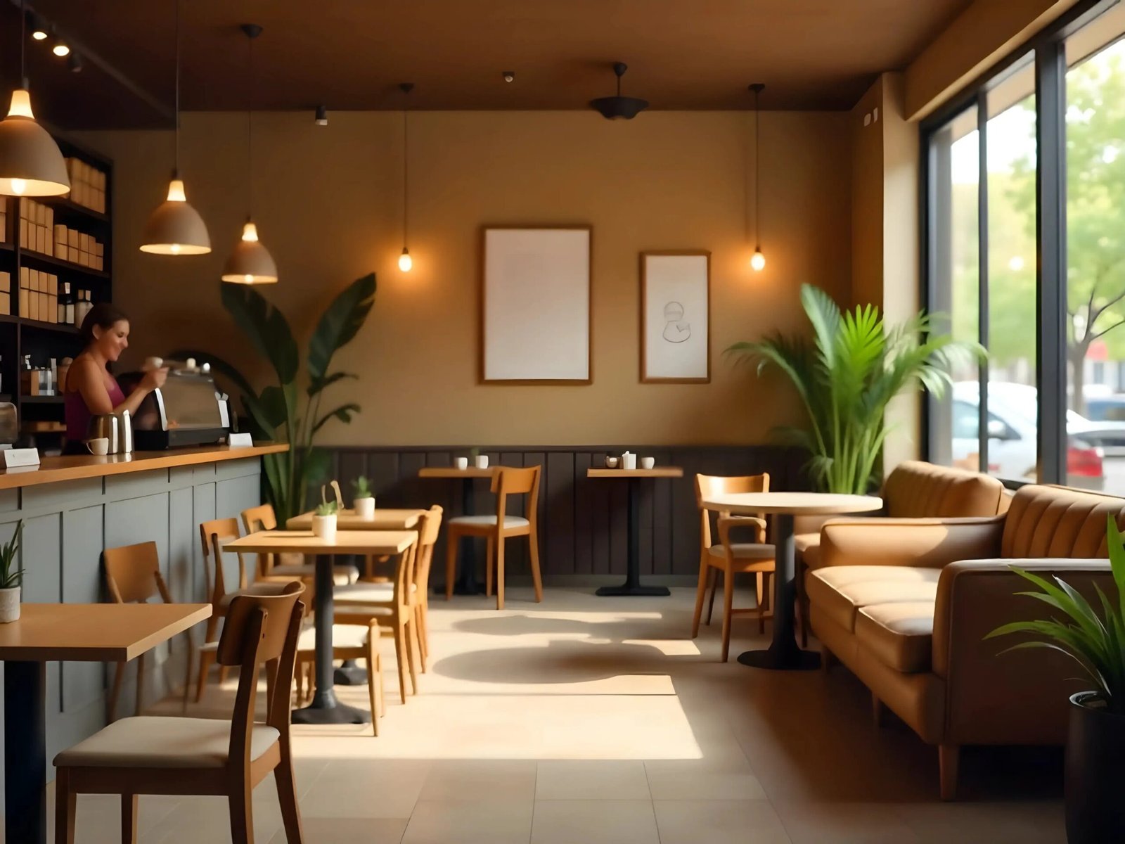 cafe interior designer