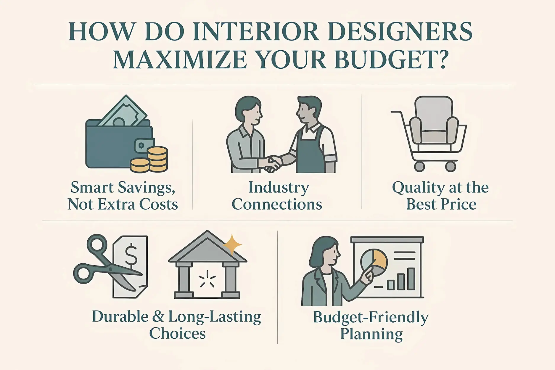 Can an Interior Designer Help You Stick to a Budget?