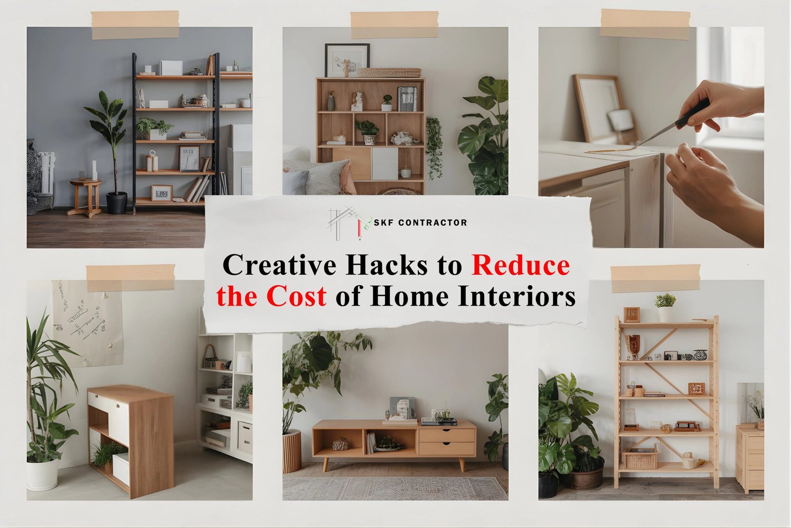 Creative Hacks to Reduce the Cost of Home Interiors