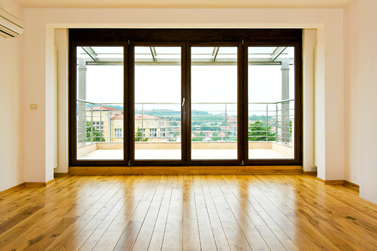 Glass Paneled Door