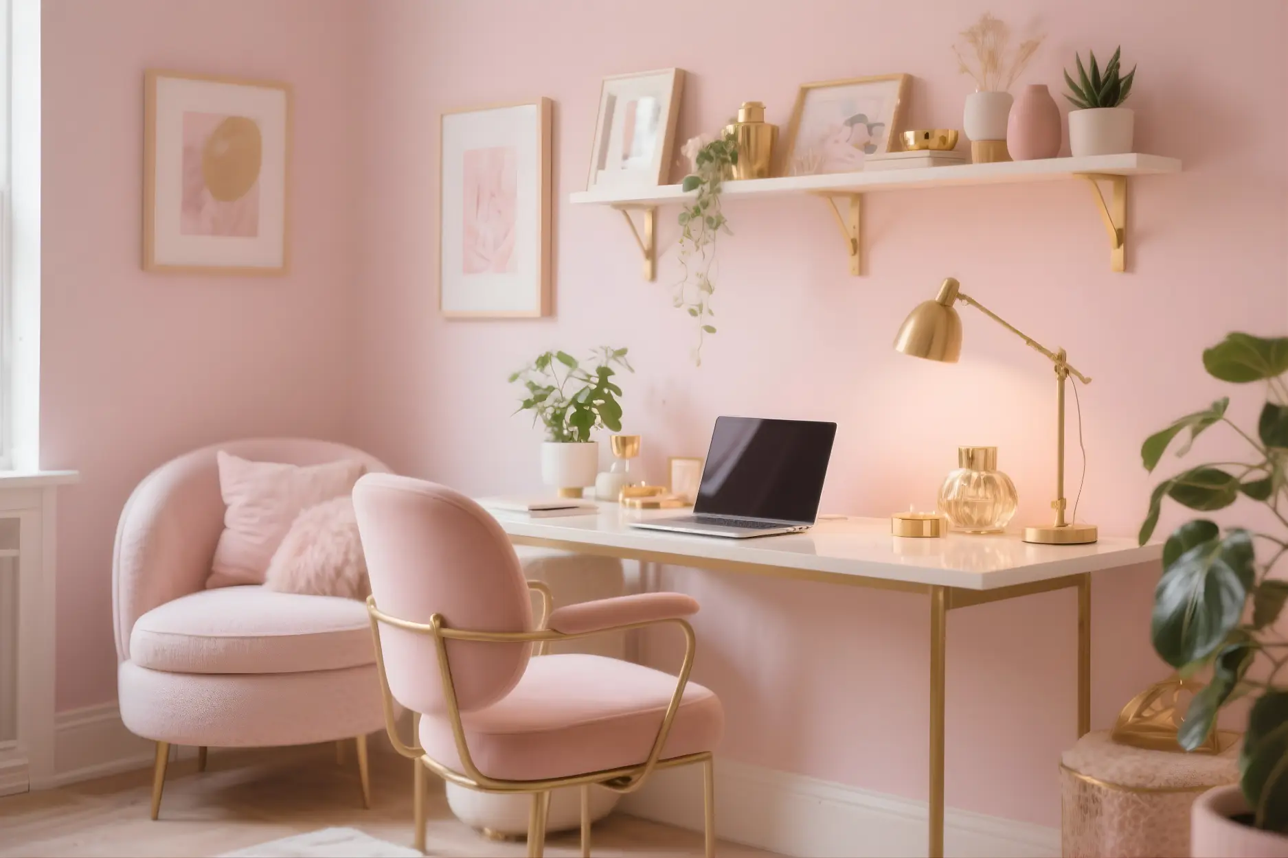 Feminine Chic Office
