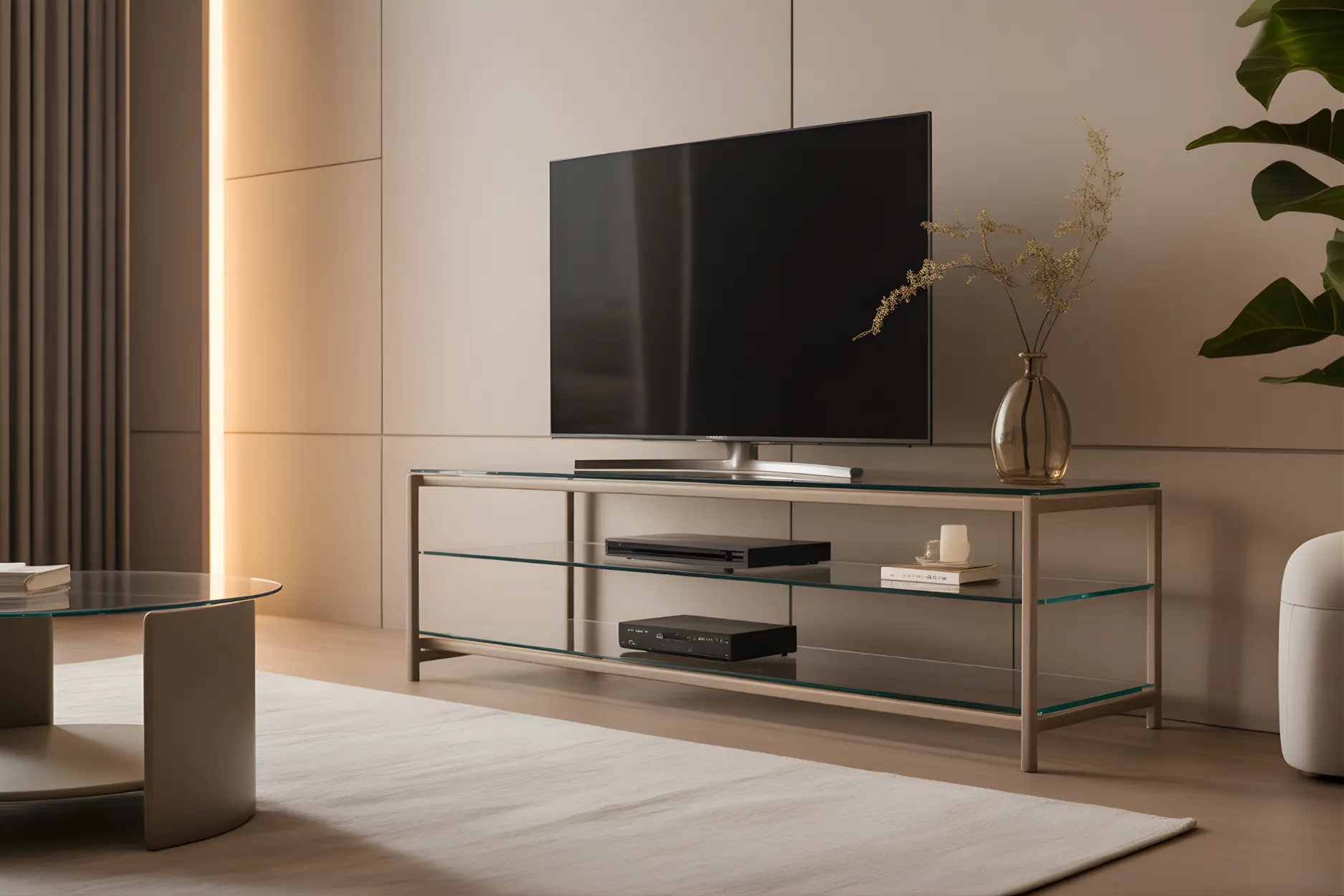 glass and metal combination units