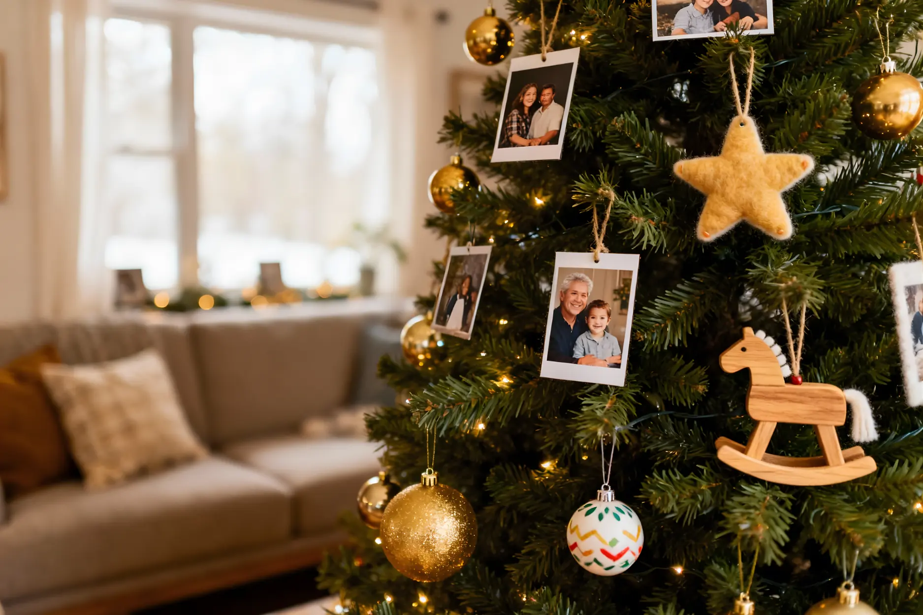 hanging christmas decorations