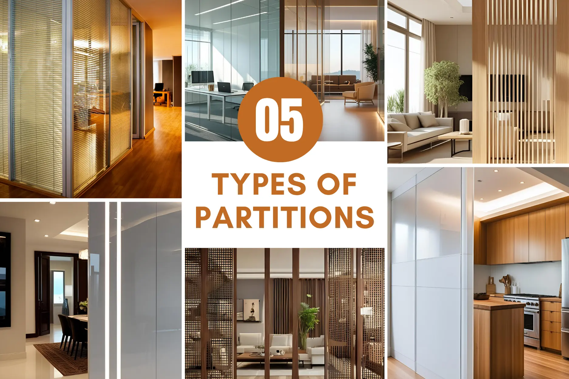 Types of partitions