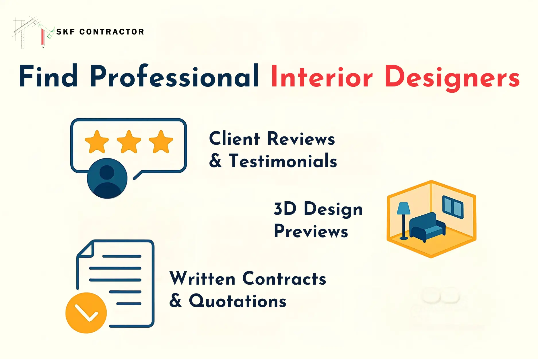 Identify Professional Interior Designers in My Area