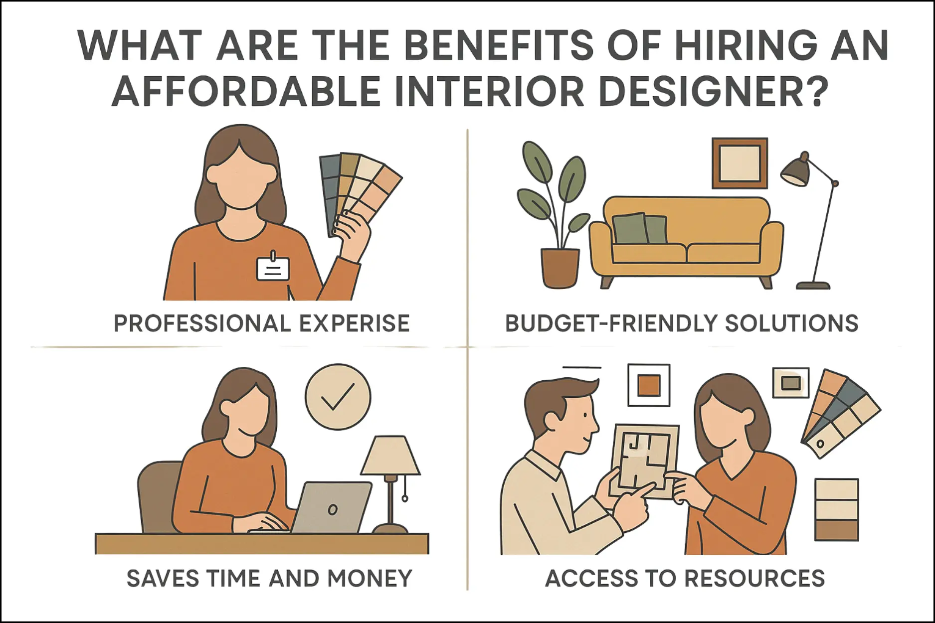 Benefits of interior designers