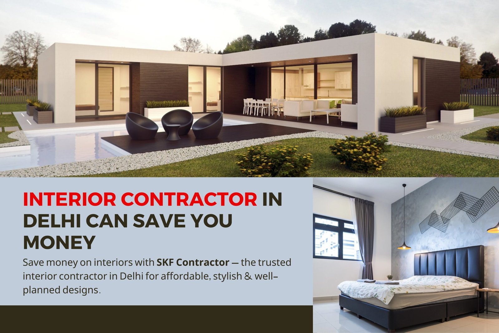 How interior contractor in Delhi can save you money