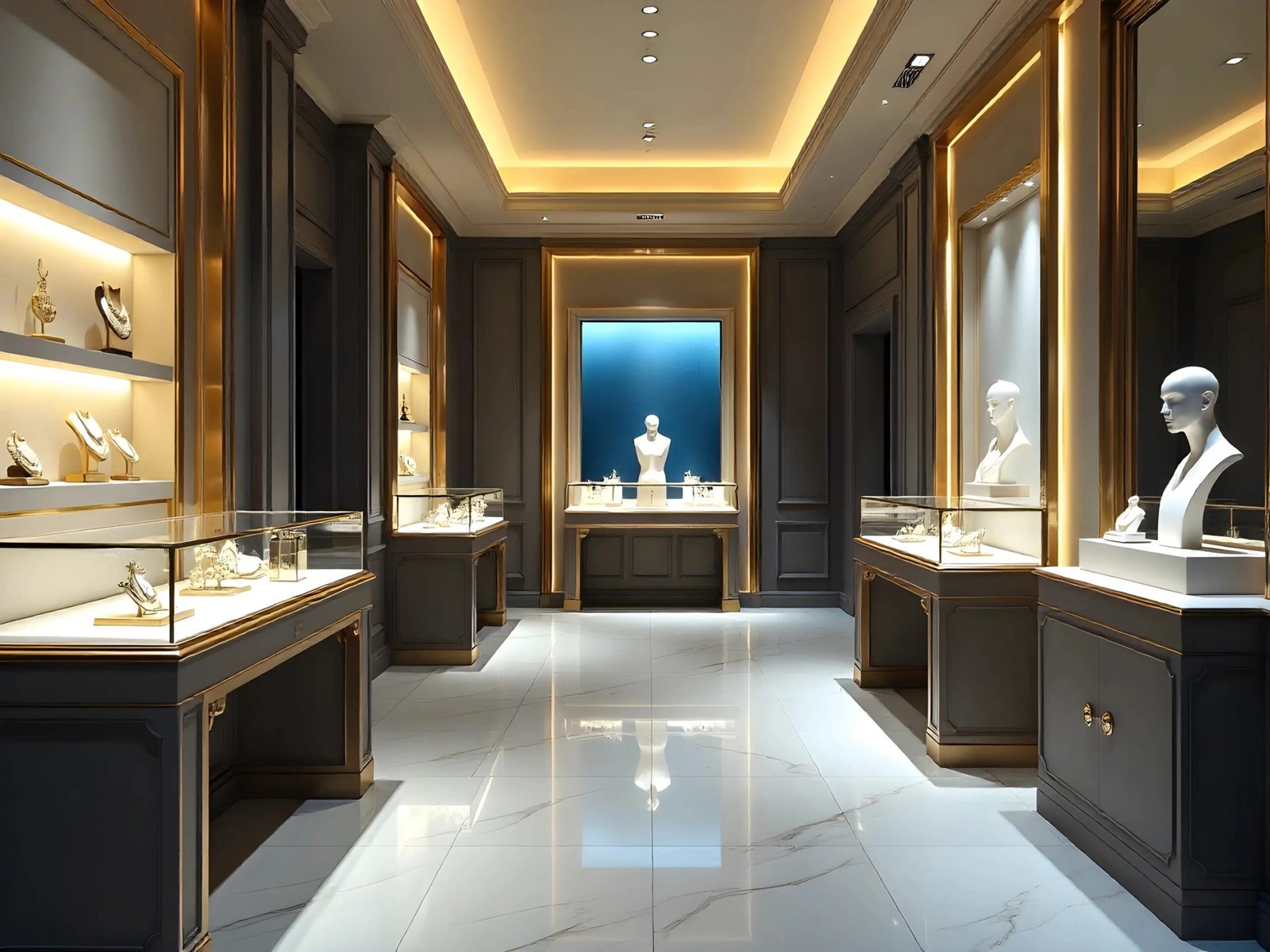 Interior for Jewellery Shop