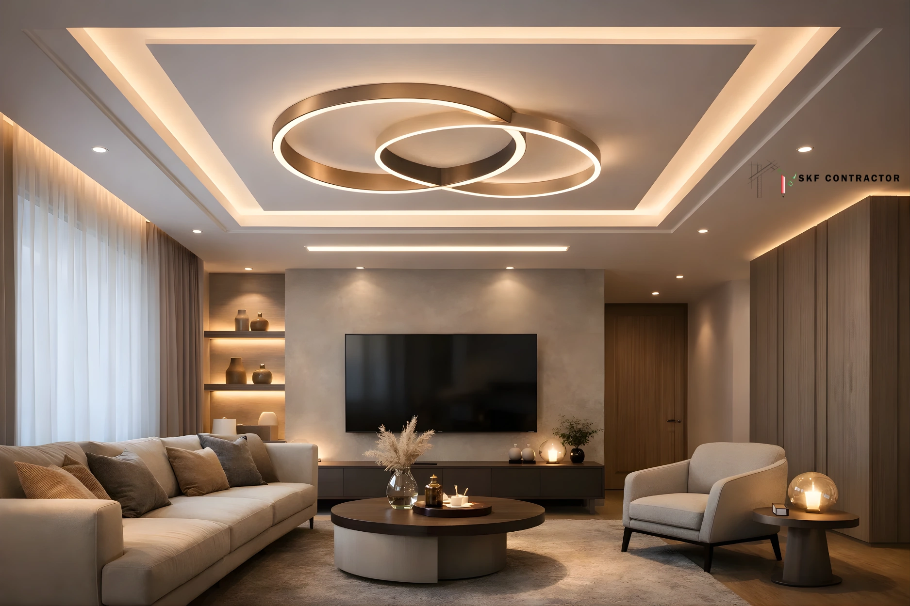Latest Trends in Living Room Ceiling Lighting