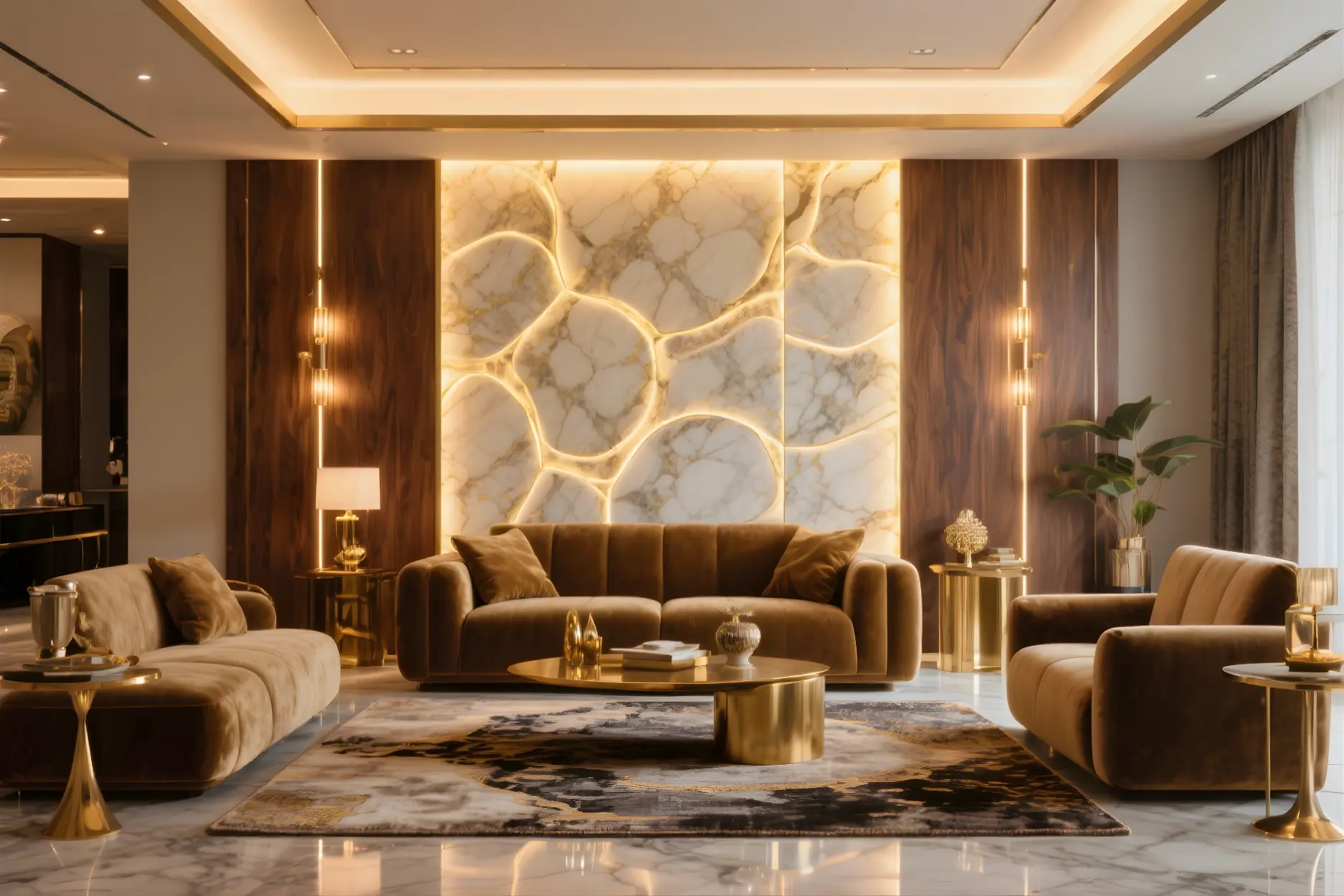 led backlit walls