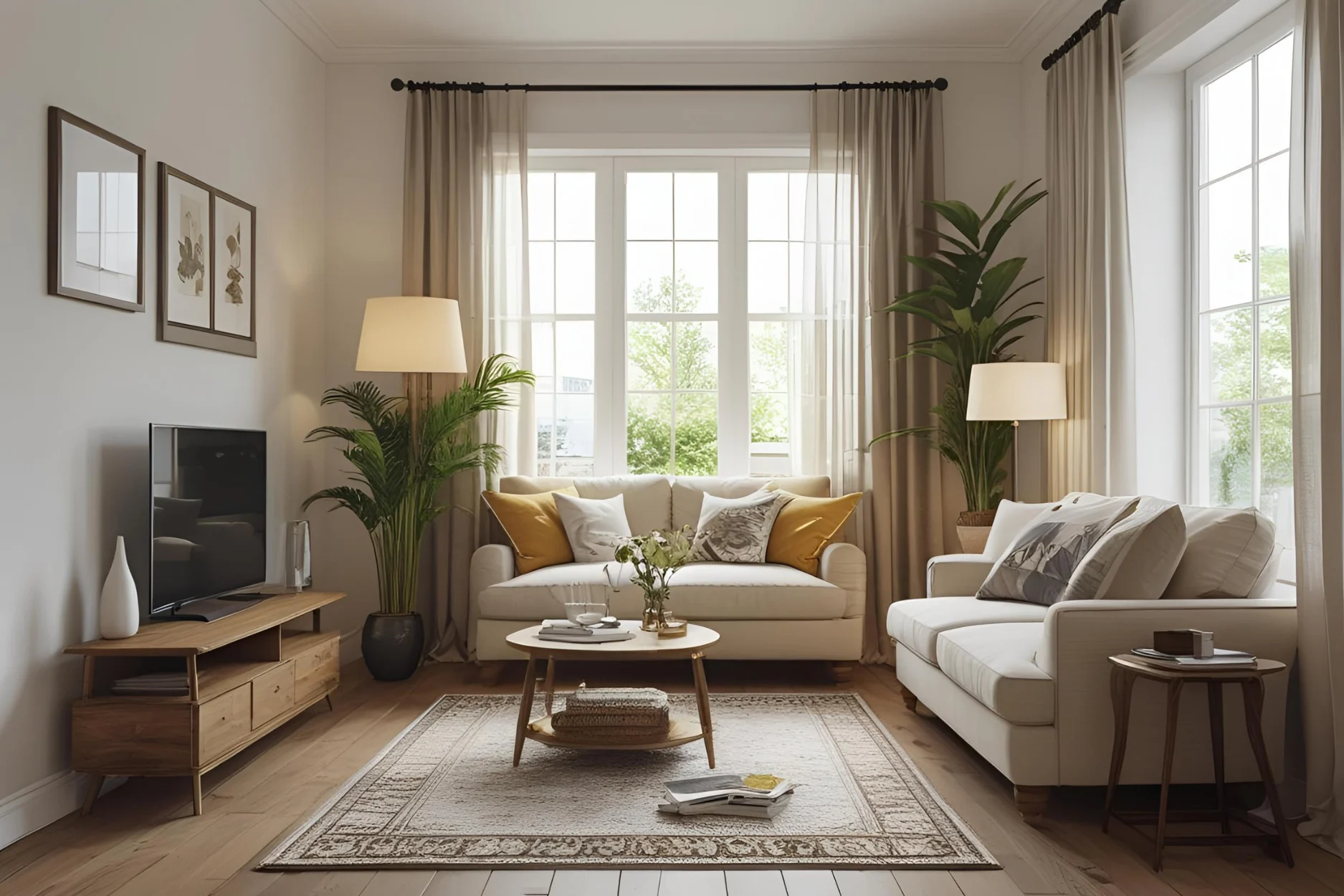 Living Room Design Ideas for Small Spaces