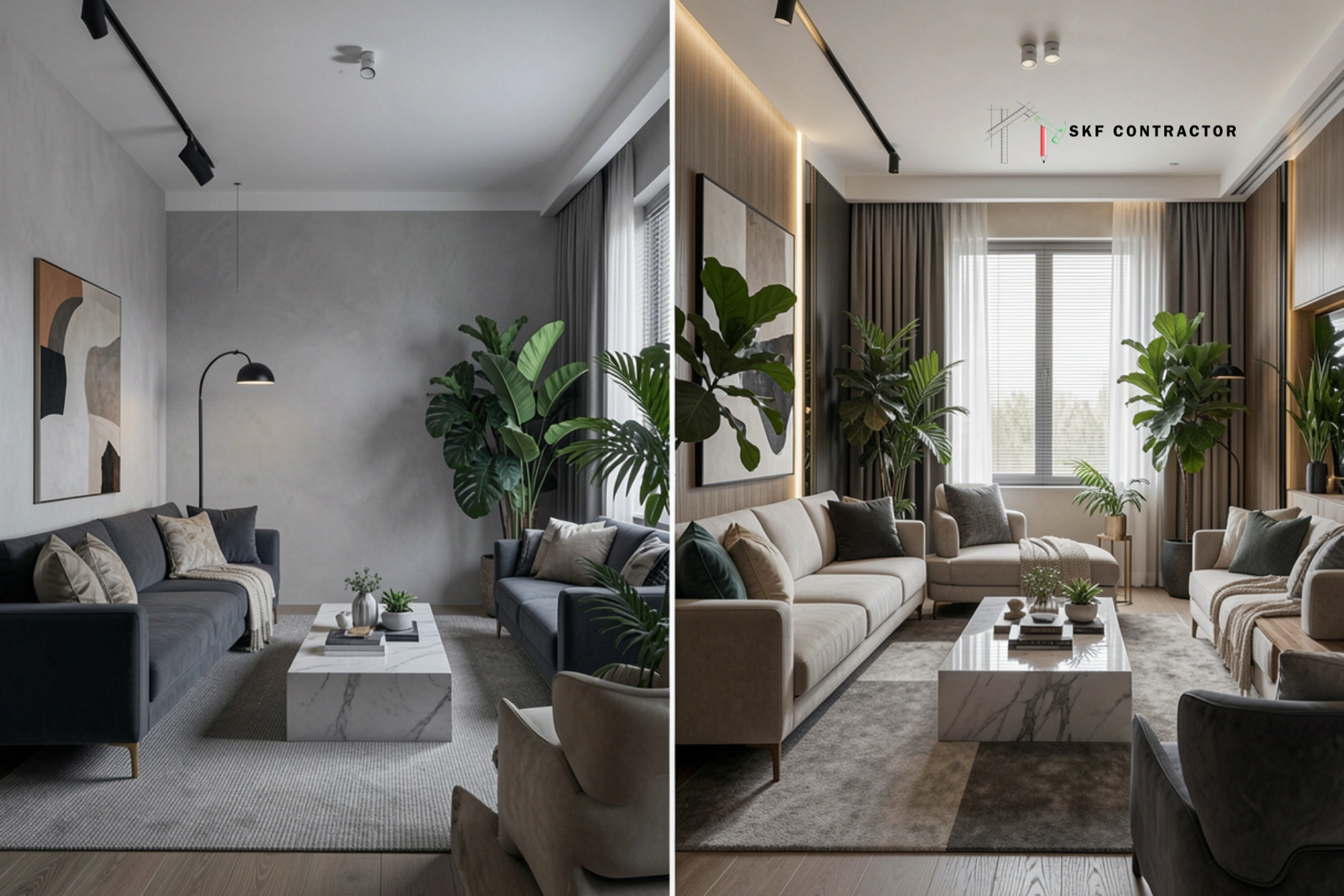 Living room renovation