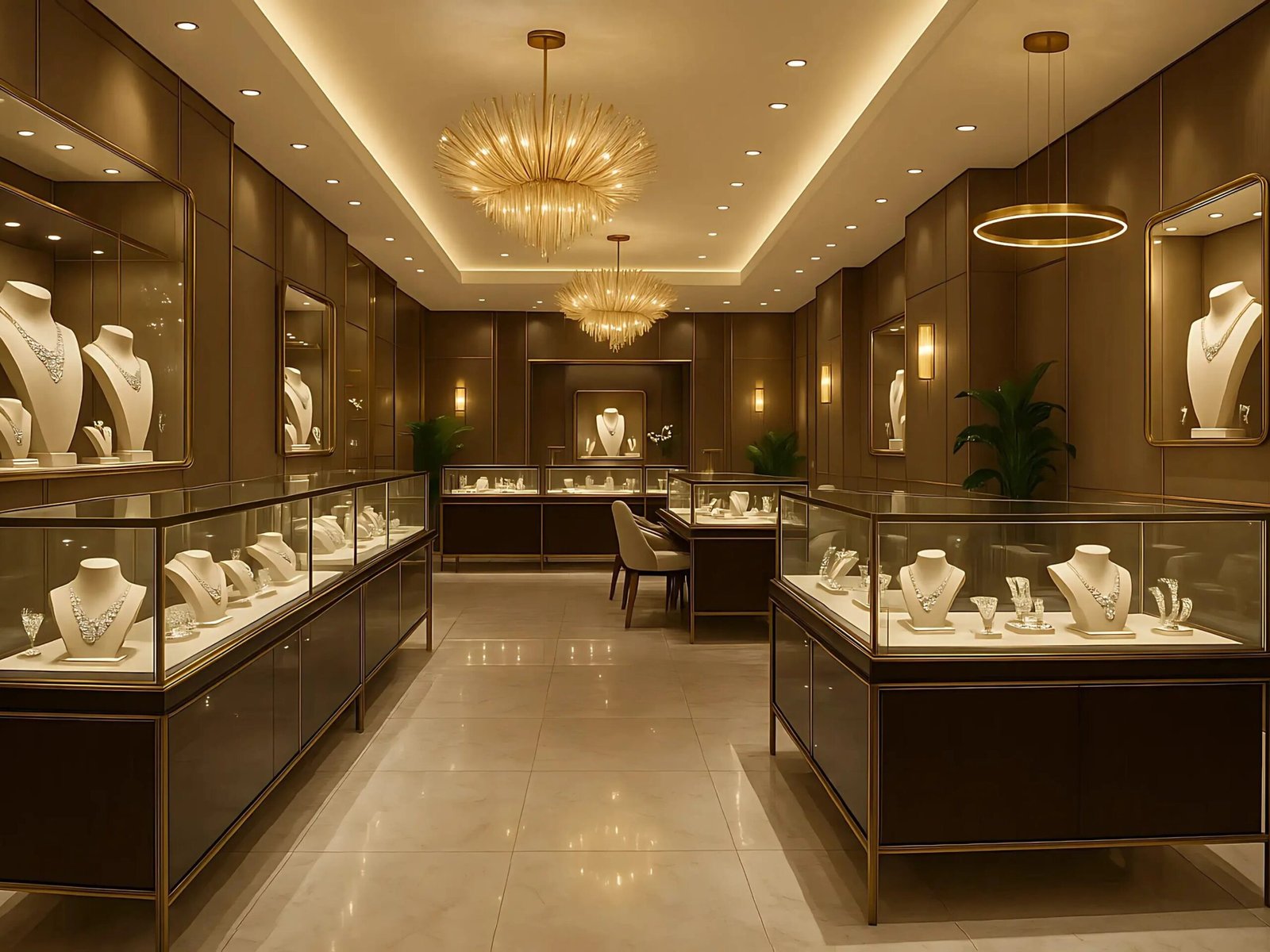 Luxury Jewellery Store Interior Design